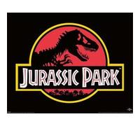Affiche - JURASSIC PARK/ JURASSIC WORLD - CLASSIC LOGO - 40x50cm G