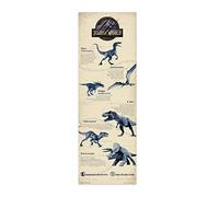 Erik Affiche Jurassic World 53 x 158 cm – Expédiée enroulée – Sous licence officielle