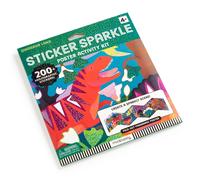 Affiche Kits Autocollants Stickers - Monde Des Dinosaures Multicolor TU