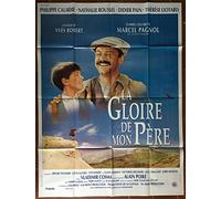Affiche LA GLOIRE DE MON PERE Yves Robert PHILIPPE CAUBERE Marcel Pagnol 120x160