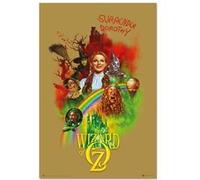 Grupo Erik - Poster Le Magicien D'Oz Anniversaire 100 Ans - Deco Maison, Decoration Murale, Affiche Décorative