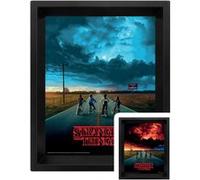 Pyramid International Cadre lenticulaire 3D Stranger Things Ciel - Effet 3D - 25.5x20.5