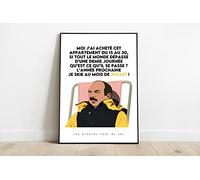 Affiche Les bronzés font du ski - Je skie au mois de Juillet (50*67cm)
