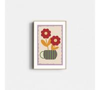 Affiche - ma jolie tasse fleurie