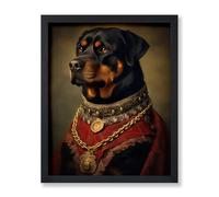 Affiche Ma tre Aristocratique Rottweiler Affiche Chien Impression Renaissance Art Race De Chien Art Cadeau pour Lui Elle Amoureux Des Animaux
