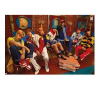 Affiche Maxi - GB EYE - BTS Crew - 61x91.5cm - Couleurs éclatantes - Décoration murale