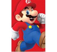 Affiche Maxi Super Mario Courir - Super Mario - Rouge - Carton - Papier - Rectangulaire