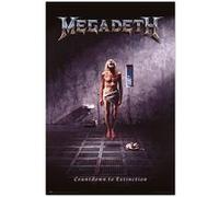 Grupo Erik - Poster Megadeth Countdown To Extinction - Deco Maison, Decoration Murale, Affiche Décorative