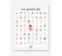 Affiche Mes premières fois - Atelier Oranger blanc TU