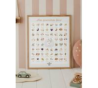 Affiche Mes premières fois - Lapin - beige TU