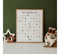 Affiche mes premières fois léa le pivert (40x50 cm)