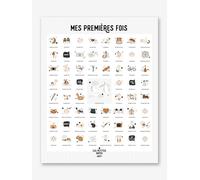 Affiche Mes premières fois - Peau Claire blanc TU