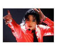 Affiche - Michael Jackson - Concert 2002 - 31cm x 46cm - Papier Brillant - Haute Définition