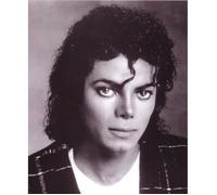 Affiche - Michael Jackson - Portrait Noir et Blanc - 31cm x 38cm - Décoration Murale - Haute Définition