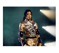 Affiche - Michael Jackson - Veste Dorée - 31cm x 41cm - Impression Haute Définition - Décoration Murale