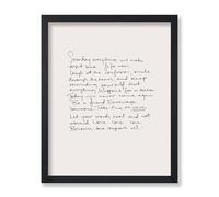 Affiche Motivationnelle Vintage, Impression Unique, «Parce que l'Amour Vainc Tout», Minimaliste, Lettre, Esthétique, Œuvre Murale sans Cadre, Cadeau pour Artiste, Ami, Décor pour Maison, Bureau