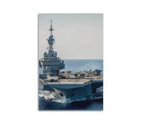Affiche murale artistique moderne à suspendre Charles De Gaulle R91 - 60 x 90 cm