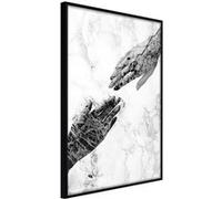 Affiche Murale Encadrée "Almost" 30 x 42 cm Noir Multicolore G