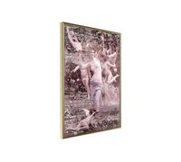 Affiche Murale Encadrée "Angels in Love" 30 x 42 cm Or G
