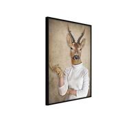 Poster et affiche - Animal Alter Ego: Capreolus - 30x45 Artgeist (12774) NOIR