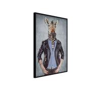 Poster et affiche - Animal Alter Ego: Zebra - 30x45 Artgeist (12828) NOIR