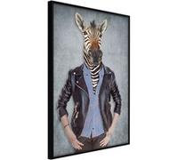 Poster et affiche - Animal Alter Ego: Zebra - 30x45 Artgeist (12828) NOIR
