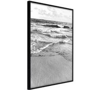 Affiche Murale Encadrée "At the Seaside" 21 x 30 cm Noir NOIR G