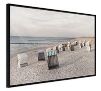 Poster et affiche - Baltic Beach Chairs - 30x20 Artgeist (13146) NOIR