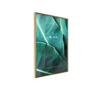 Poster et affiche - Banana Leaves with a Message (Green) - 40x60 (13184)