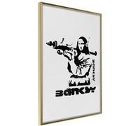 Poster et affiche - Banksy: Mona Lisa with Bazooka I - 30x45 Artgeist (13772)