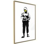 Poster et affiche - Banksy: Smiling Copper - 30x45 Artgeist (14030)