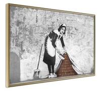 Poster et affiche - Banksy: Sweep it Under the Carpet - 45x30 Artgeist (14066)