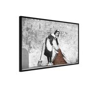 Poster et affiche - Banksy: Sweep it Under the Carpet - 90x60 Artgeist (14076) NOIR