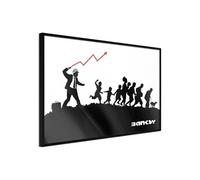 Poster et affiche - Banksy: The Whip - 45x30 Artgeist (14130) NOIR