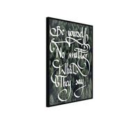 Poster et affiche - Be Yourself - 40x60 Artgeist (14316) NOIR