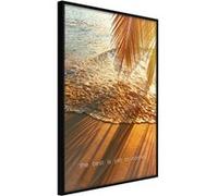 Affiche Murale Encadrée "Beach of Dreams" 21 x 30 cm Noir Multicolore G