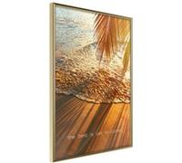 Affiche Murale Encadrée "Beach of Dreams" 30 x 42 cm Or G