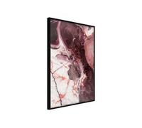Affiche Murale Encadrée Beauty Enchanted in Marble 30 x 42 cm Noir NOIR