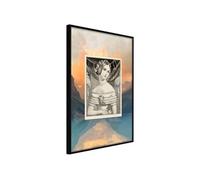 Affiche Murale Encadrée "Beauty from Centuries Ago" 30 x 42 cm Noir