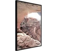 Affiche Murale Encadrée Beauty of the Canyon 30 x 42 cm Noir