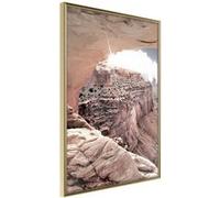 Affiche Murale Encadrée Beauty of the Canyon 30 x 42 cm Or