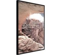 Affiche Murale Encadrée "Beauty of the Canyon" 40 x 60 cm Noir