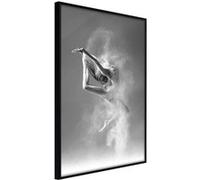 Affiche Murale Encadrée Beauty of the Human Body II 21 x 30 cm Noir