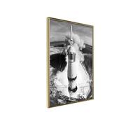 Affiche Murale Encadrée Beginning of the Mission 21 x 30 cm Or