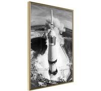 Affiche Murale Encadrée Beginning of the Mission 21 x 30 cm Or