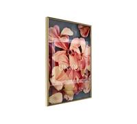 Affiche Murale Encadrée "Believe It" 40 x 60 cm Or