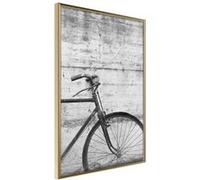 Poster et affiche - Bicycle Leaning Against the Wall - 20x30 Artgeist (14666)