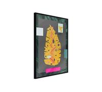 Affiche Murale Encadrée Botanical Treasure 21 x 30 cm Noir