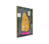Affiche Murale Encadrée Botanical Treasure 21 x 30 cm Or