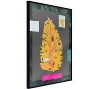Affiche Murale Encadrée Botanical Treasure 30 x 42 cm Noir